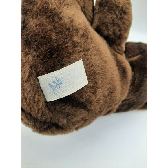 Vtg MTY International Plush Hound Puppy Dog Brown & Beige  8" Sad Eyes - Picture 10 of 11